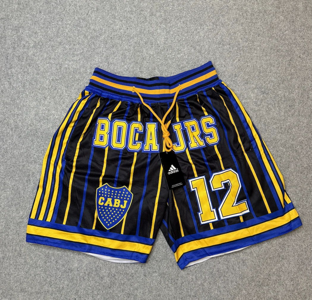 SHORT NBA BOCA JUNIORS NEGRO