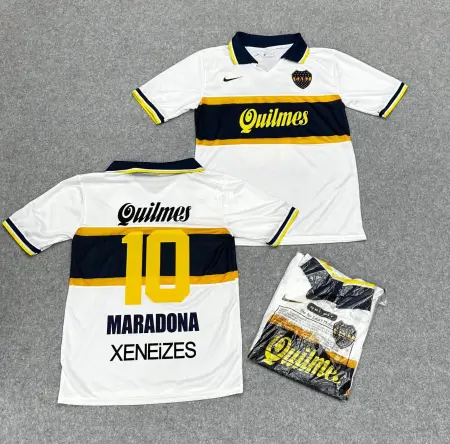 BOCA JUNIORS MARADONA #10 QUILMES