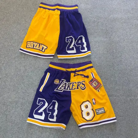 SHORT NBA LAKERS BRYANT