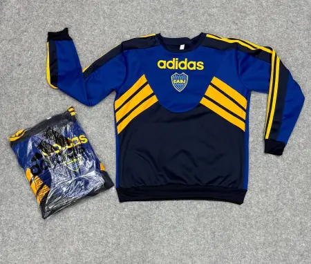 BUZO BOCA JUNIORS RETRO